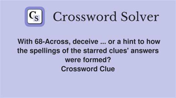 1980 sci-fi thriller … or a hint to the answers to the six starred clues Crossword Clue