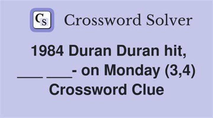 1983 double-platinum Duran Duran album Crossword Clue