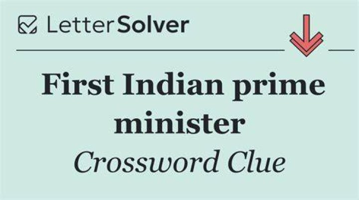 1990s Indian prime minister Crossword Clue