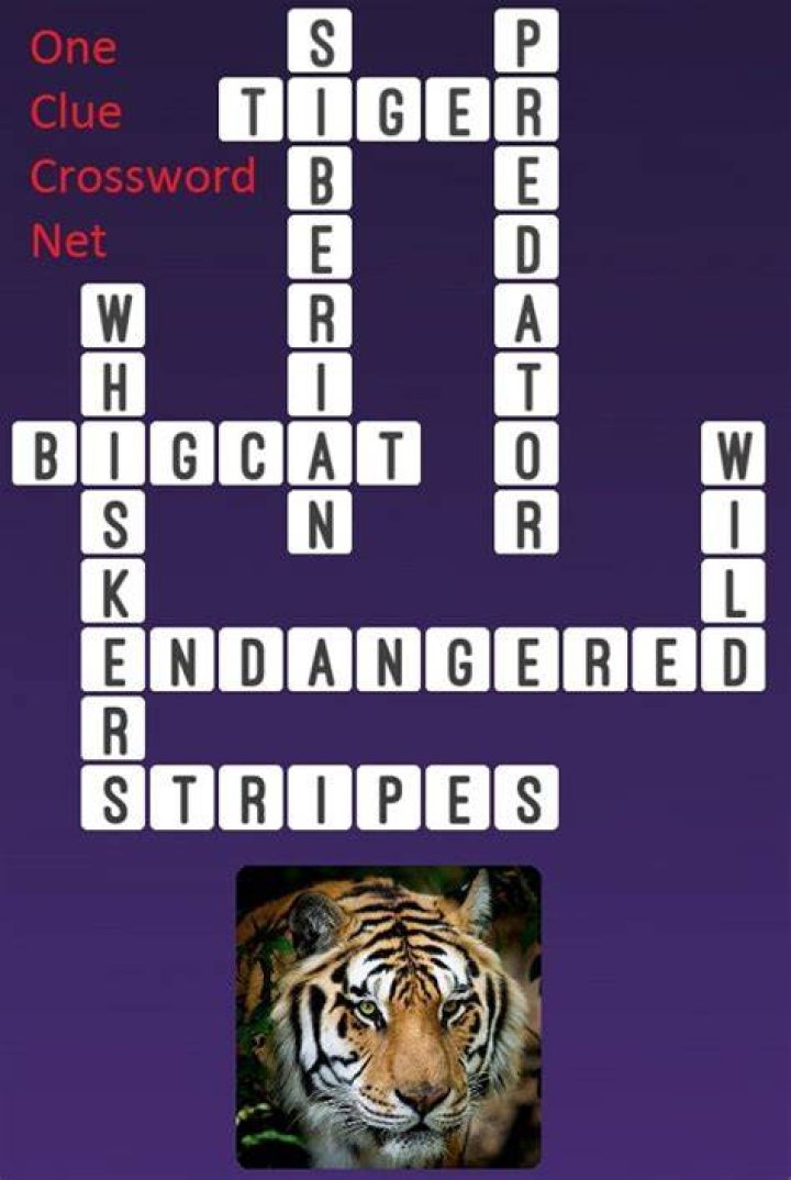2001 best seller with a tiger on its cover Crossword Clue