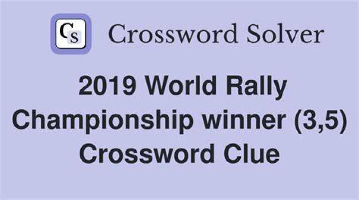 2019 World Series winner, in brief Crossword Clue