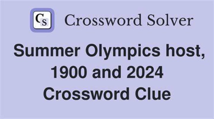 2024 Olympics host Crossword Clue