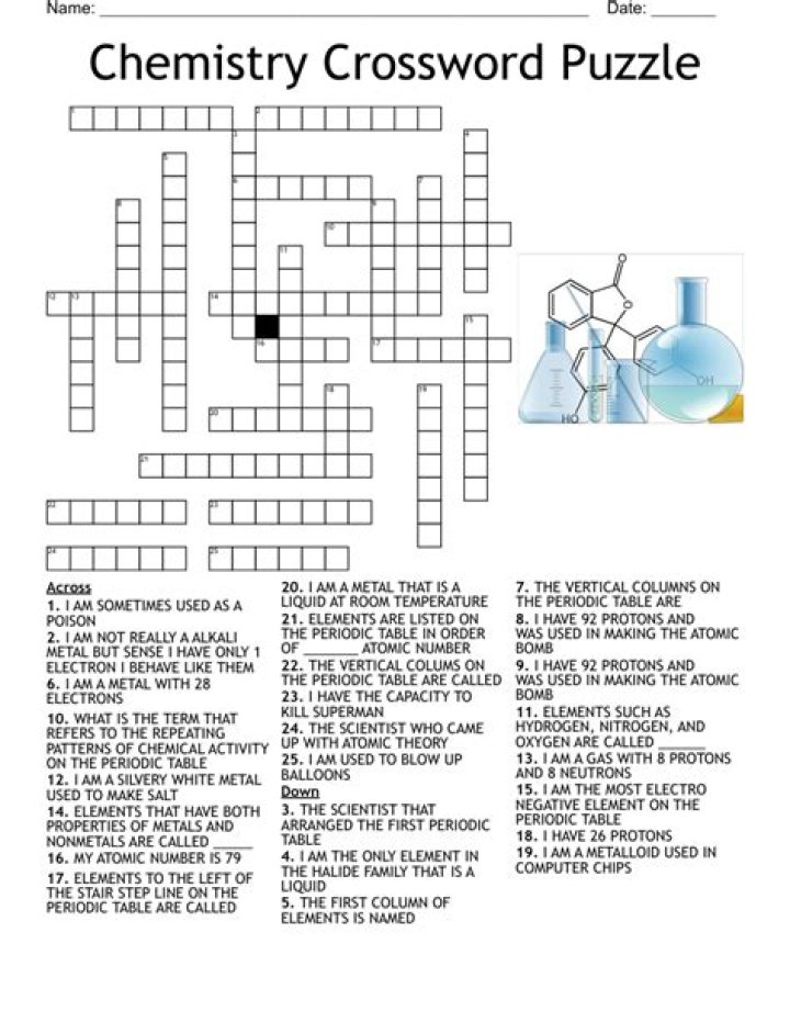99, in chemistry Crossword Clue