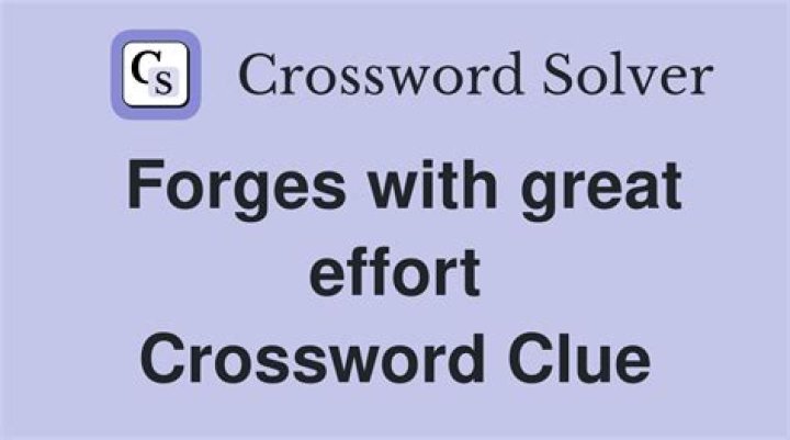 A+ effort Crossword Clue