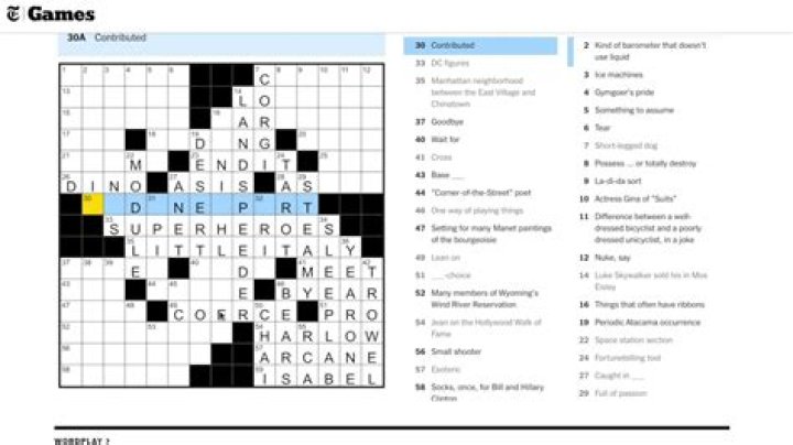 A test of one’s humanity? Crossword Clue