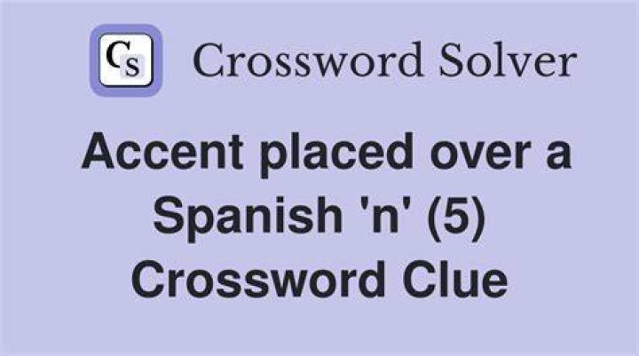 Accent ___ Crossword Clue