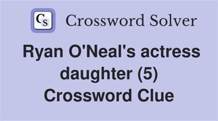 Actress Ryan Crossword Clue