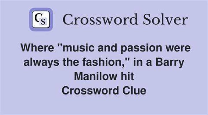 Always, in music Crossword Clue