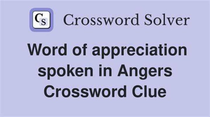 Angers Crossword Clue