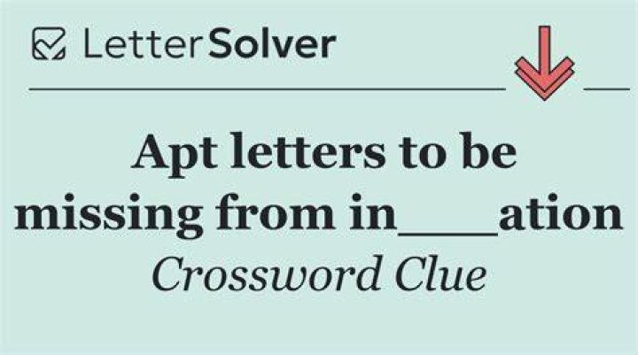 Apt letters missing from assimil_ _ _d Crossword Clue