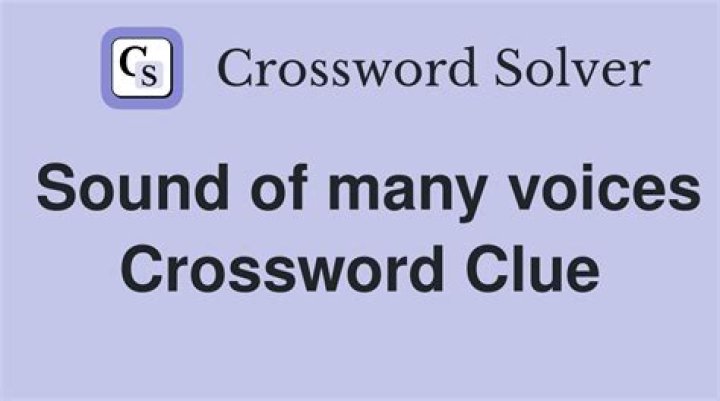 Assistant with many different voices Crossword Clue