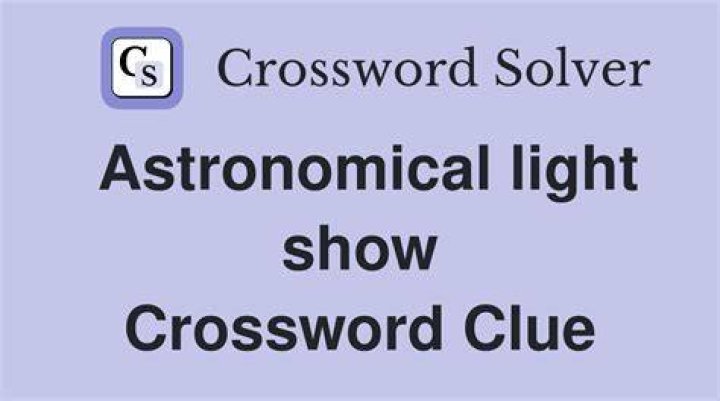 Astronomical streaker Crossword Clue