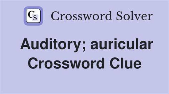 Auditory : sound :: gustatory : ___ Crossword Clue
