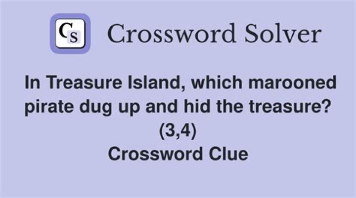 “Back to Treasure Island,” e.g.? Crossword Clue