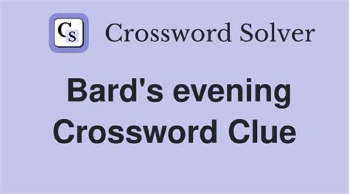 Bard’s contraction Crossword Clue