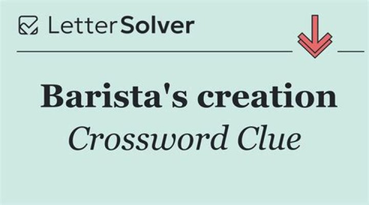 Barista? Crossword Clue