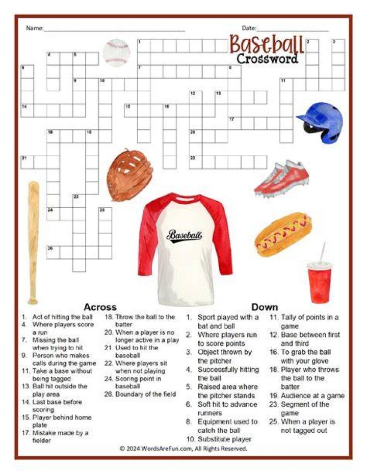 Baseball skill: C Crossword Clue
