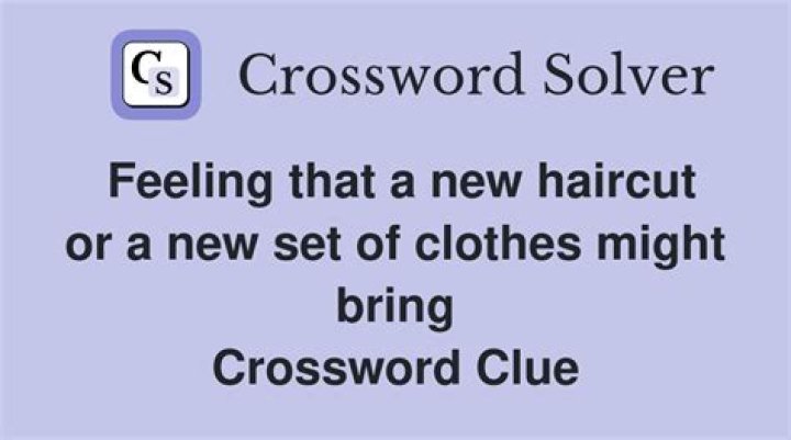 Behaved for a haircut, say Crossword Clue