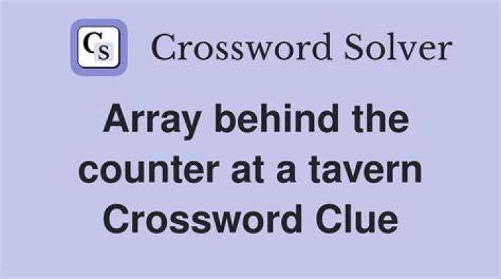 Behind-the-counter helper Crossword Clue