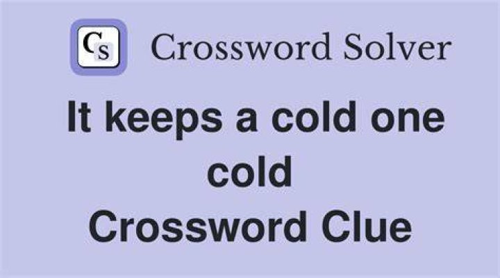 Beyond cold Crossword Clue