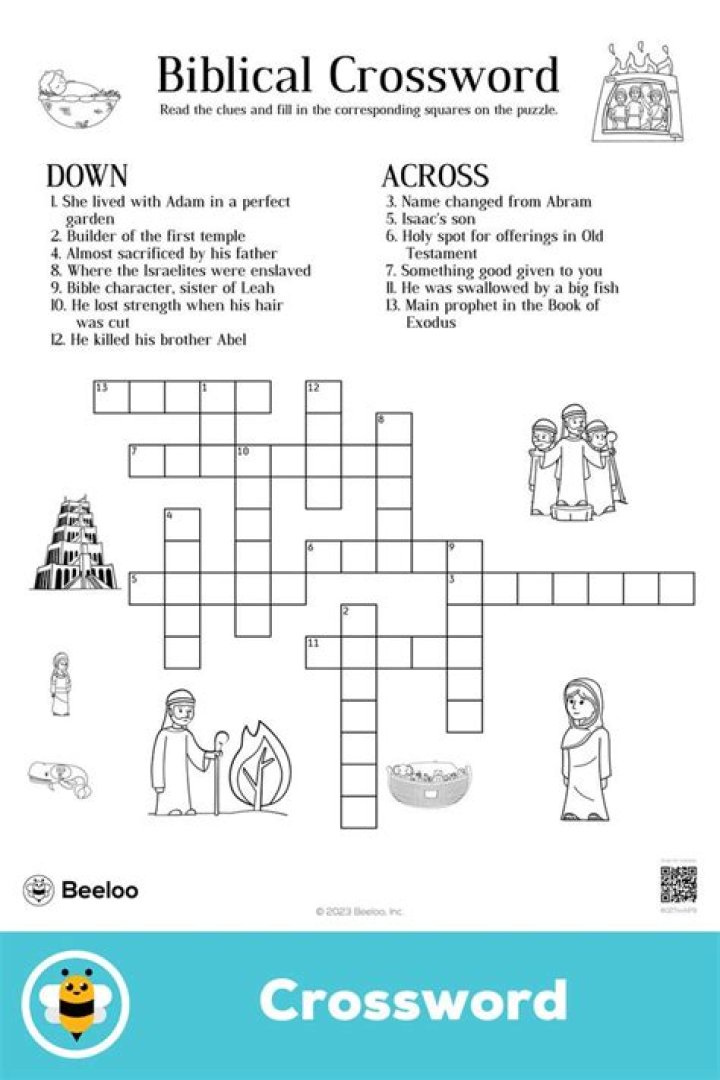 Biblical punishment Crossword Clue