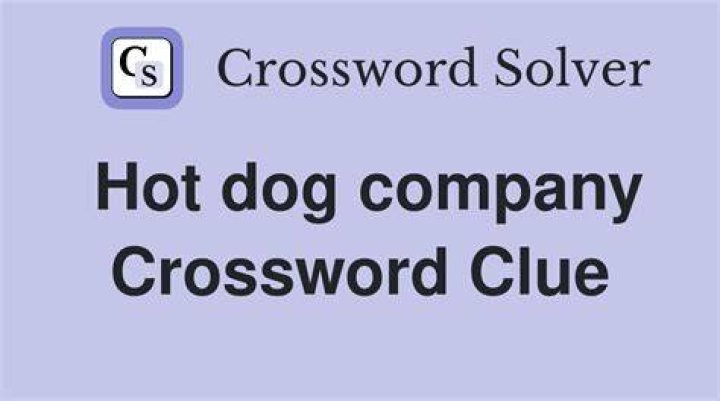 Big hot dog? Crossword Clue
