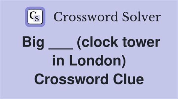 Big tower, for short? Crossword Clue