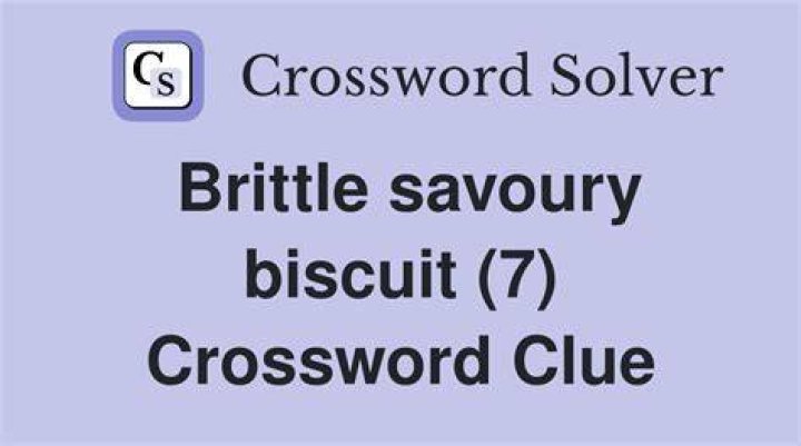 Biscuit relatives Crossword Clue