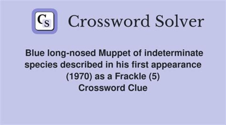 Blue-nosed sorts? Crossword Clue