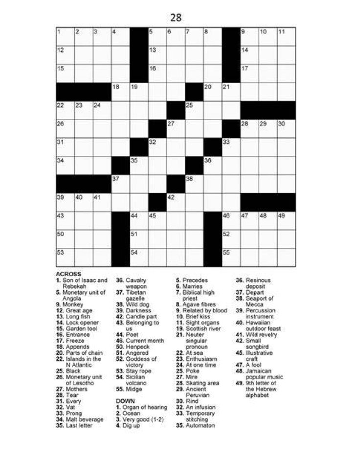 Blue print? Crossword Clue