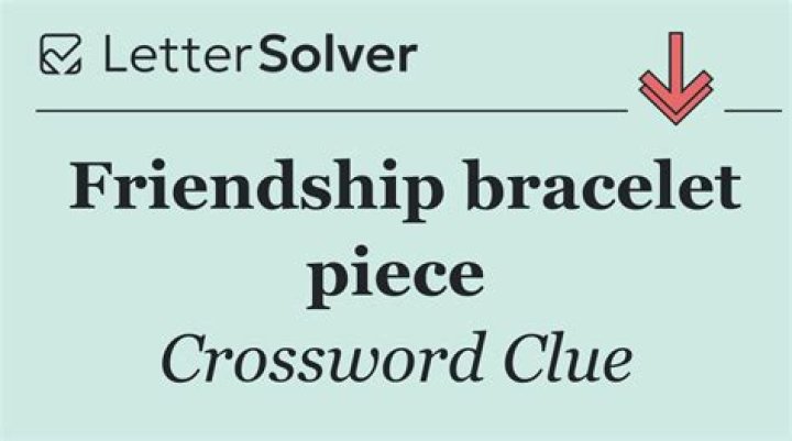 Bracelet items Crossword Clue