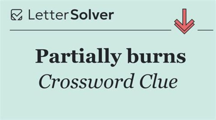 Burns out Crossword Clue