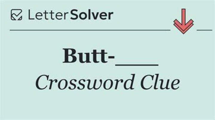 Butt end? Crossword Clue