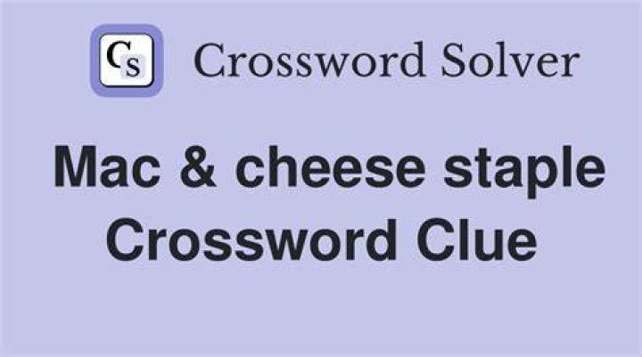BuzzFeed staple Crossword Clue