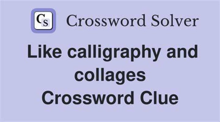 Calligraphy tools Crossword Clue