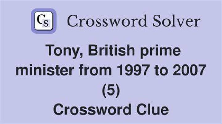 Campaign to convince British P.M. Tony to change parties? Crossword Clue