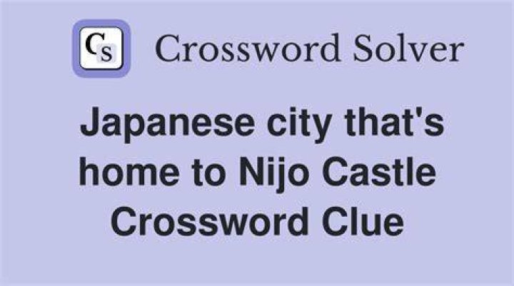 ___ Castle, Japanese landmark Crossword Clue