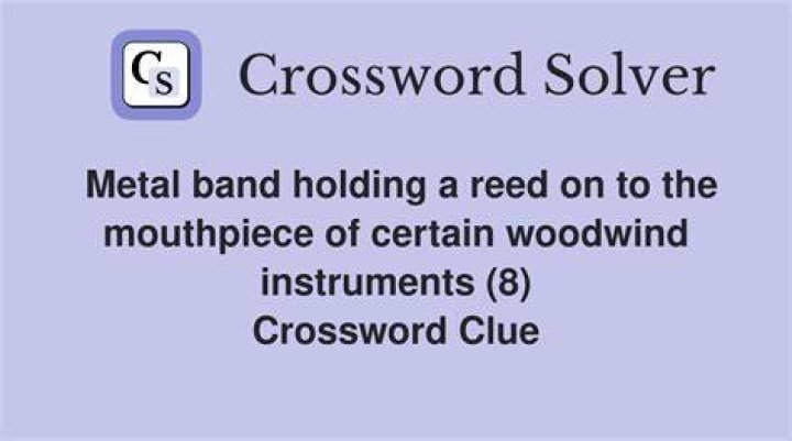 Certain woodwind requirement Crossword Clue