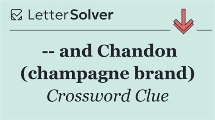 ___ & Chandon (Champagne) Crossword Clue