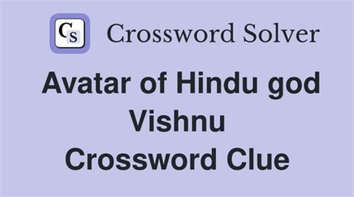 Chivalrous avatar of Vishnu Crossword Clue