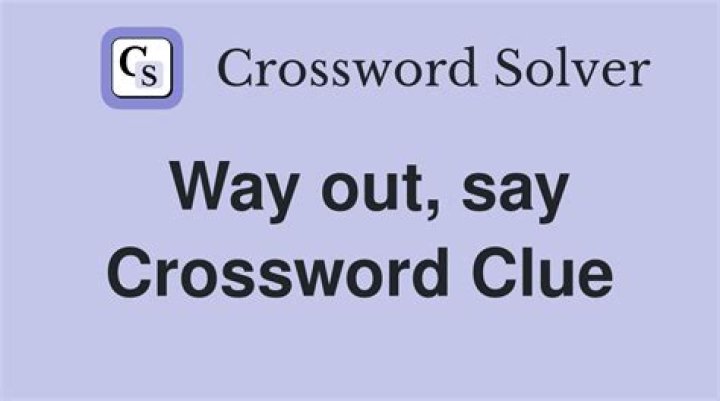 Choppered in or out, say Crossword Clue