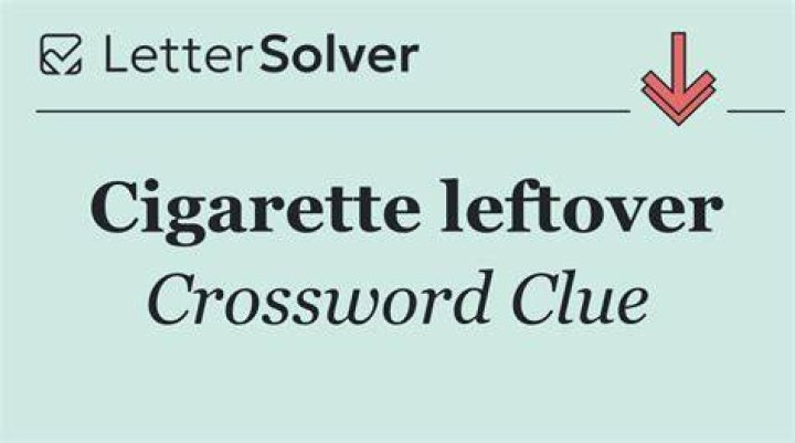 Cigarette ingredient Crossword Clue