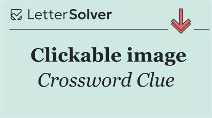 Clickable images Crossword Clue