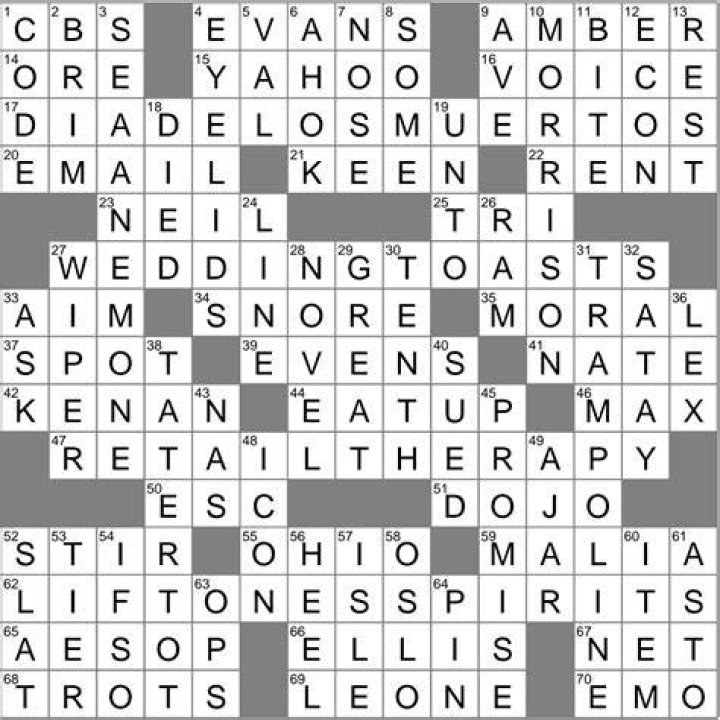 Comment from one who’s moved on Crossword Clue