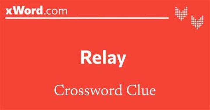Component of a relay Crossword Clue