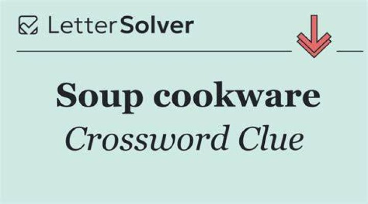 Concave cookware Crossword Clue