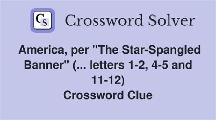 Contraction sung twice in the first verse of “The Star-Spangled Banner” Crossword Clue