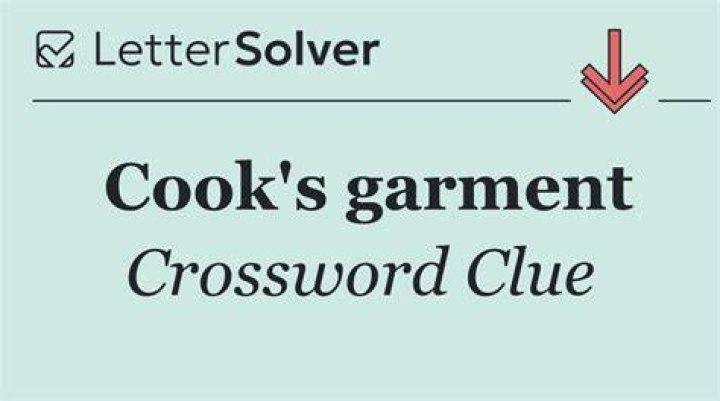 Cook’s garment Crossword Clue