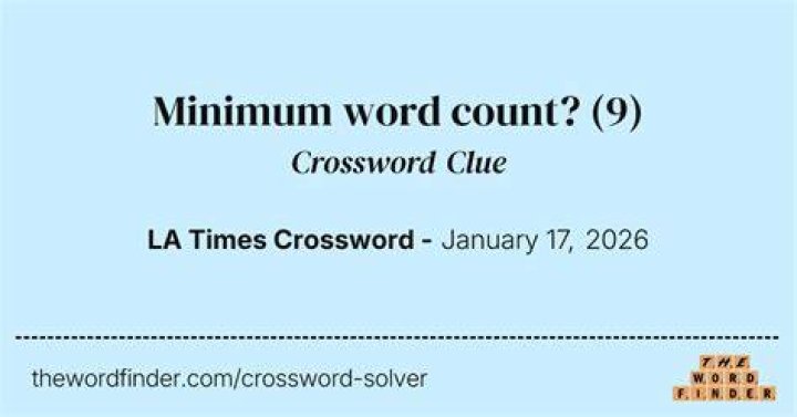 Count (on) Crossword Clue
