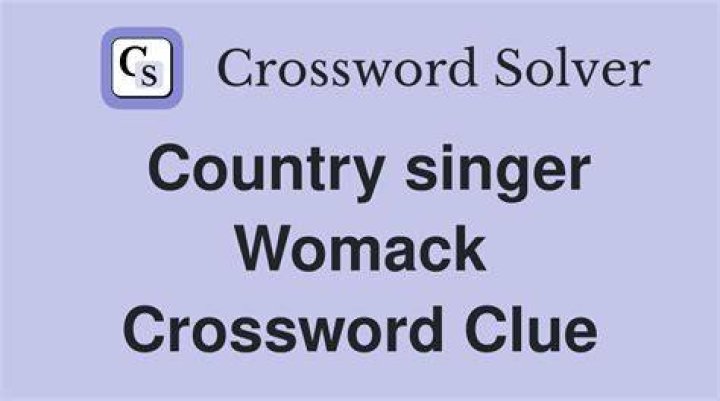 Country star Womack Crossword Clue